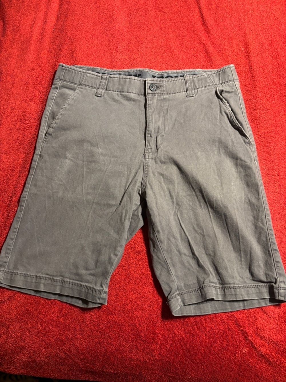 Iron Flex Men's Casual Gray Cotton Shorts size 34